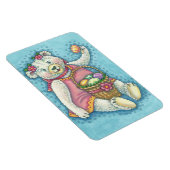 EASTER EGG TEDDDDY BEAR MAGNET Grosses Rechteck (Rechte Seite)