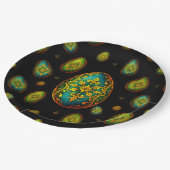 EASTER EGGS 3D ~ Decorated~ Pappteller (Schrägansicht)