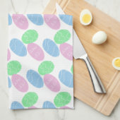 Easter Eggs Doodles  Geschirrtuch (Viertel Falte)