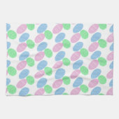 Easter Eggs Doodles  Geschirrtuch (Horizontal)