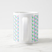Easter Eggs Doodles  Jumbo-Tasse (Rückseite)