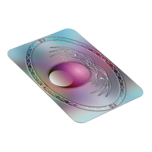 Easter Eggs Flexible Magnet (Rechte Seite)