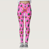 EASTER EGGS ~ Floral Pink 3D ~  Leggings (Vorderseite)