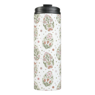 Easter eggs in folk art style thermosbecher