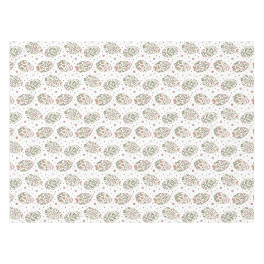 Easter eggs in folk art style tischdecke (Vorderseite (Horizontal))