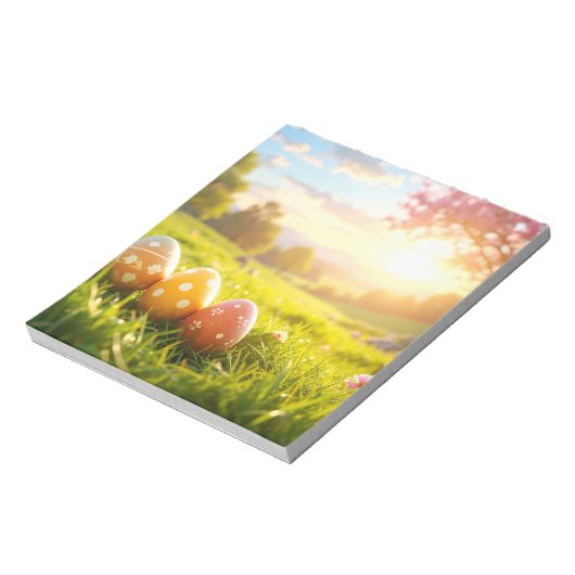 Easter eggs notizblock (Rotiert)