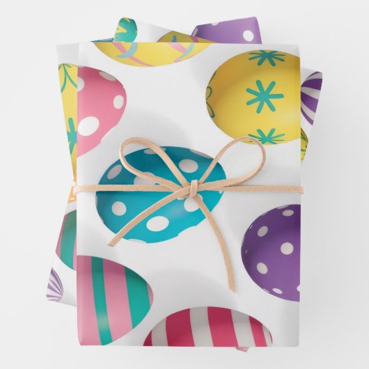 Easter Eggs Photo Geschenkpapier Set (Beispiel)