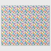 Easter Eggs Photo Pattern  Geschenkpapier (Flach)