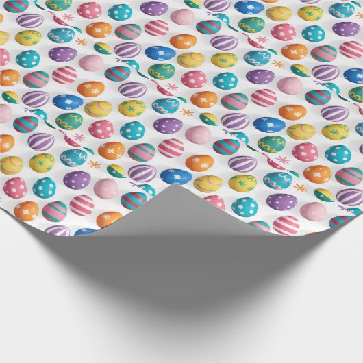 Easter Eggs Photo Pattern  Geschenkpapier (Ecke)