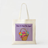 Easter Eggs Tote Bag Tragetasche (Vorne)