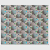 Easter Eggs Wrapping Paper Geschenkpapier (Flach)
