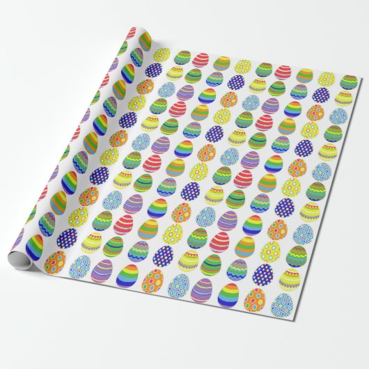 Easter eggs wrapping paper geschenkpapier (Ungerollt)