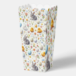 Easter Favor Box – Tiny Eggs, Bunnies & Chicks  Geschenkschachtel