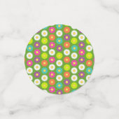 Easter Flowers Konfetti (Klein Vorderseite)