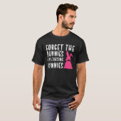 Easter Forget The Bunnies I m Chasing Hunnies T-Shirt (Vorne ganz)