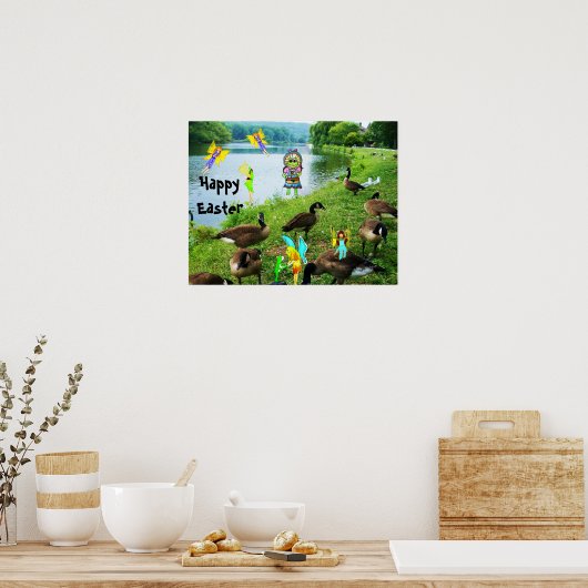 EASTER FROGETTA UND DER FAIRIENPOSTER POSTER (Küche)
