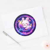 Easter Galaxy Bunny Sticker | Spring Holiday Gift (Umschlag)