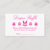 Easter-Girl-Kinderdusche-Windeln Begleitkarte (Vorderseite)