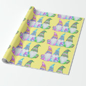 EASTER GNOMES GESCHENKPAPIER (Ungerollt)