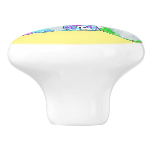 EASTER GNOMES KERAMIKKNAUF (Seitenansicht)