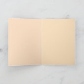 Easter, Good Friday, Blessings with church & cross Karte (Innenseite)