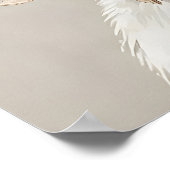 Easter Goose In A Hat With A Bow Print, Spring Poster (Ecke)