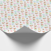 Easter Grace – Seamless Pastel Bunny & Cross Patte Geschenkpapier (Ecke)