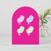 Easter greeting card feiertagskarte (Stehend Vorderseite)