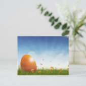 EASTER GREETINGS CARD FEIERTAGSPOSTKARTE (Stehend Vorderseite)