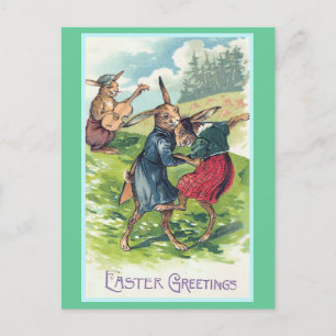 Easter Greetings Feiertagspostkarte