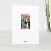 Easter GSD Feiertagskarte (Rückseite)