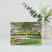 EASTER HAIKU POSTCARD FEIERTAGSPOSTKARTE (Stehend Vorderseite)