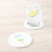 Easter Hatchlings Sandstone Coaster Getränkeuntersetzer (Seite)