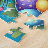 Easter Highland Cow Jigsaw Puzzle (Seite)