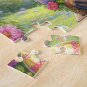 Easter Highland Cow Puzzle (Seite)