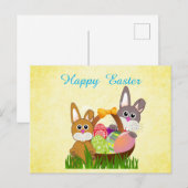 Easter Holiday Postcard for Kids Postkarte (Vorne/Hinten)