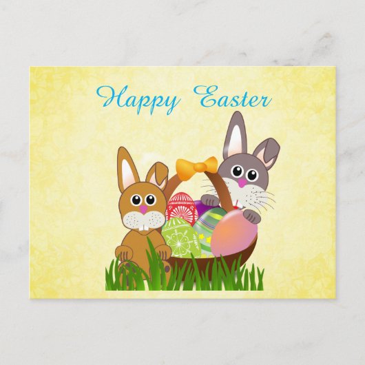 Easter Holiday Postcard for Kids Postkarte (Vorderseite)