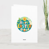 Easter horse feiertagskarte (Rückseite)