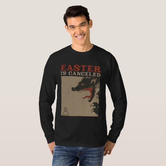 Easter Is Canceled  Anti Easter T-Shirt (Vorne ganz)