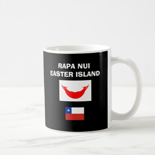 EASTER ISLAND* Fett RN / RAPA NUI Tasse (Rechts)