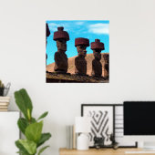 EASTER ISLAND - GESPRÄCHE POSTER (Heimbüro)
