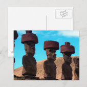 EASTER ISLAND - GESPRÄCHE POSTKARTE (Vorne/Hinten)