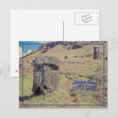 Easter island (Rapa Nui) Chile Postkarte (Vorne/Hinten)