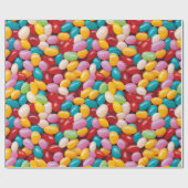 Easter Jelly Bean Pattern Geschenkpapier (Flach)