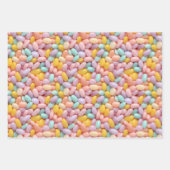 Easter Jelly Bean Pattern Geschenkpapier Set (Vorderseite 3)