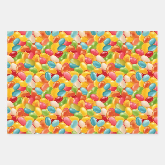 Easter Jelly Bean Pattern Geschenkpapier Set (Vorderseite 2)