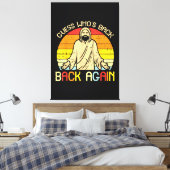 Easter Jesus Guess Whos Back Religious Christian Leinwanddruck (Insitu (Schlafzimmer))