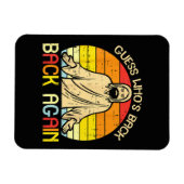 Easter Jesus Guess Whos Back Religious Christian Magnet (Horizontal)