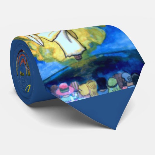 EASTER JESUS HAT RISEN KRAWATTE (Gerollt)