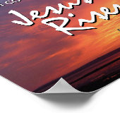 EASTER Jesus ist risen stilvolle Landschaftliche S Poster (Ecke)